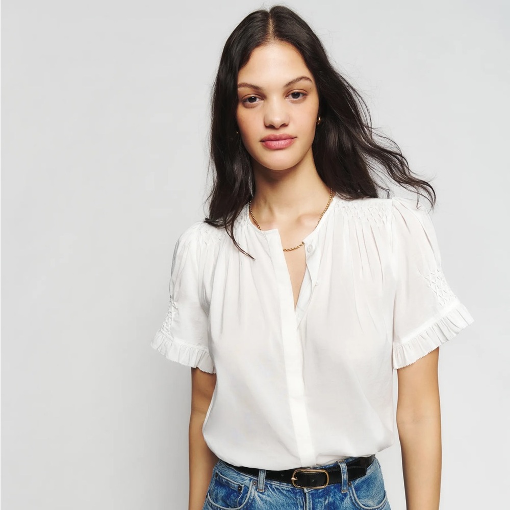 Reformation Adeline Top